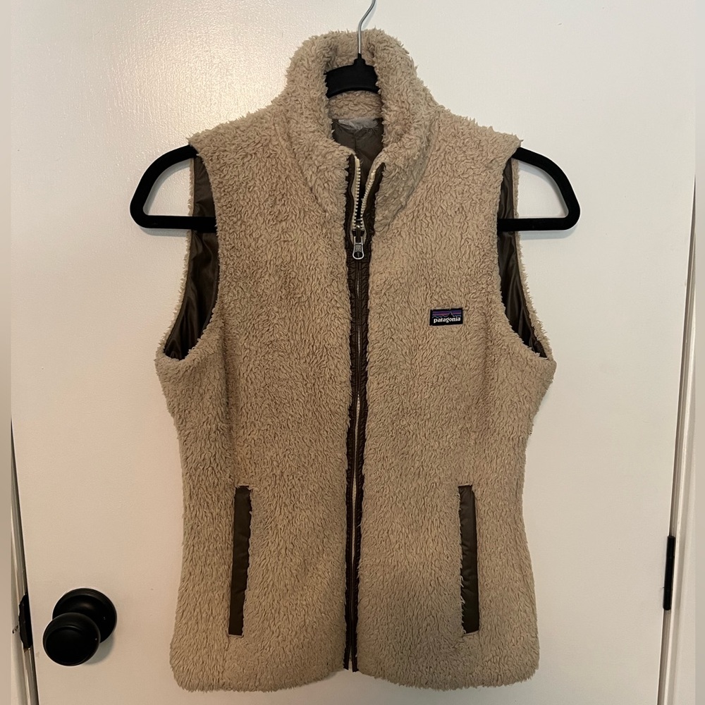 Patagonia reversible Sherpa vest.